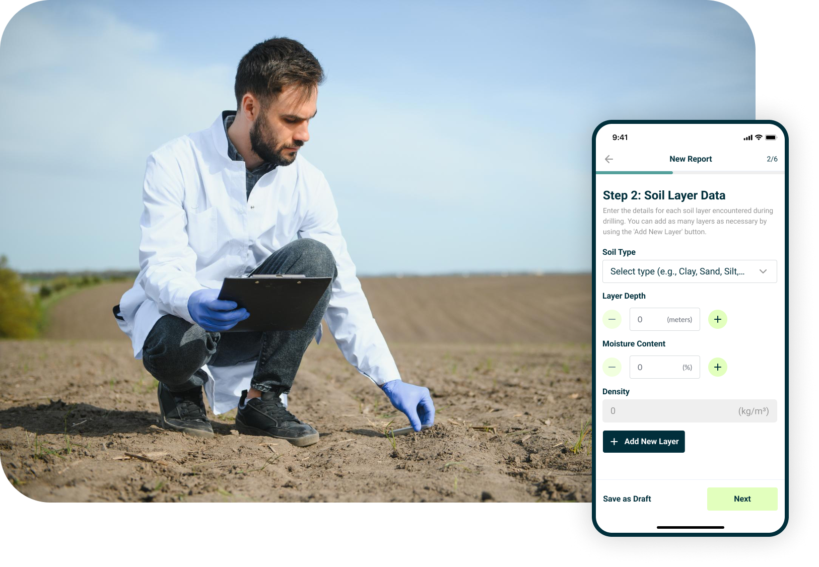 Field Data Collection Solution Page